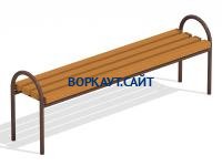 Лавочка парковая МАФ 1603 в Саратове