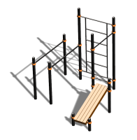 Спортивный комплекс воркаут ВС-98 в Саратове