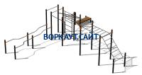 Спортивный комплекс воркаут ВС-199 в Саратове Спортивный комплекс воркаут ВС-199 в Саратове