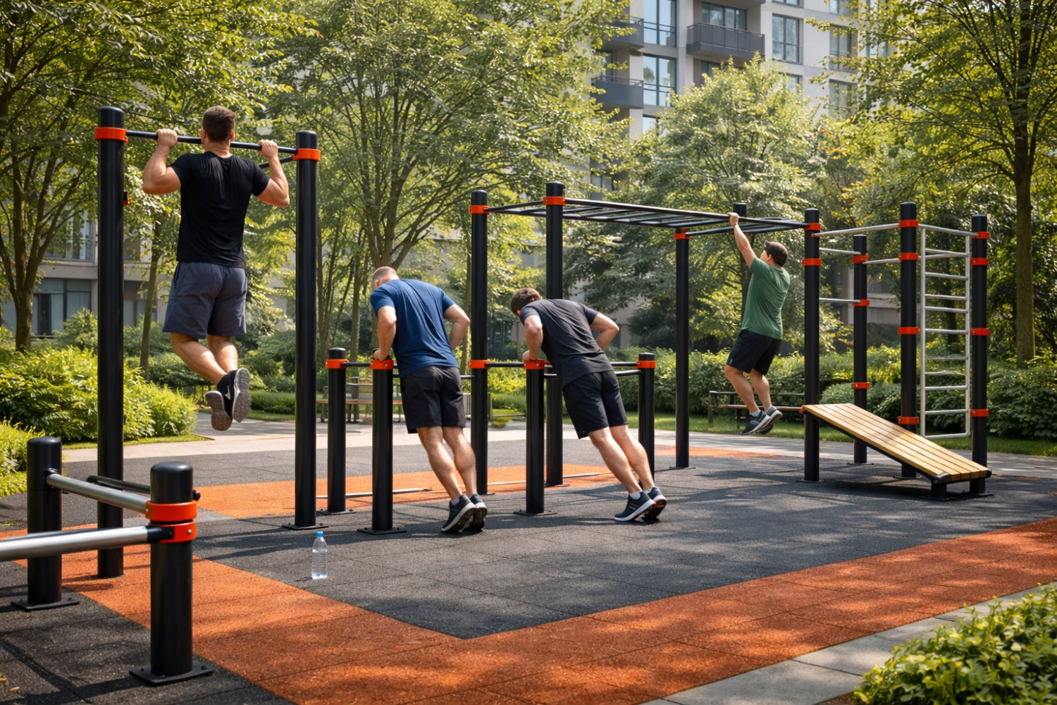 Уличные воркаут-площадки: как выбрать, какое оборудование нужно и на что обратить внимание Уличные воркаут-площадки: как выбрать, какое оборудование нужно и на что обратить внимание