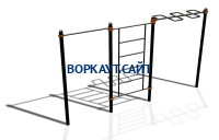 Спортивный комплекс воркаут ВС-129 в Саратове