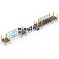 Детский спортивный комплекс Двойной мостик ДСК 3115 в Саратове