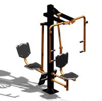 Уличный тренажер "Баттерфляй Жим ног" УТ347 в Саратове