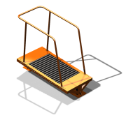 Уличный тренажер "Беговая дорожка" УТ 125 в Саратове
