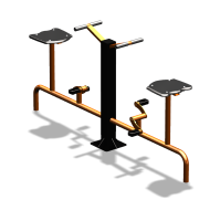 Уличный тренажер  "Вело двойной"   УТ211 в Саратове