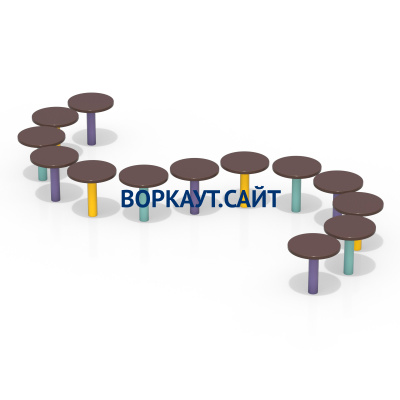 Бум-бревно Змейка ДСК 3542 в Саратове