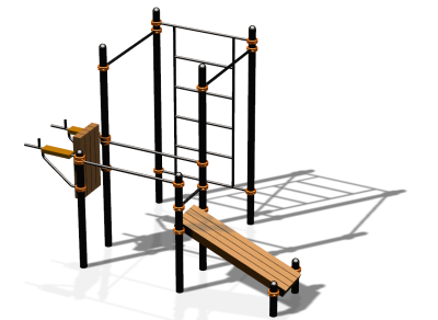 Спортивный комплекс воркаут ВС-82 в Саратове