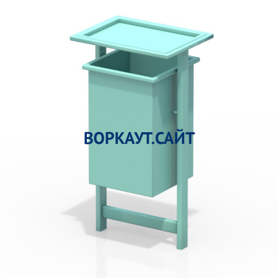 Урна с крышкой МАФ 1631 в Саратове