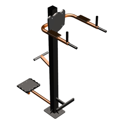 Уличный тренажер "Брусья Пресс Твистер" УТ345 в Саратове