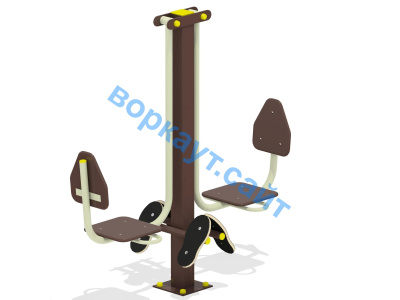 Уличный тренажер "Жим ногами горизонтальный " УТ 003 в Саратове