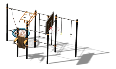 Спортивный комплекс воркаут ВС-104 в Саратове