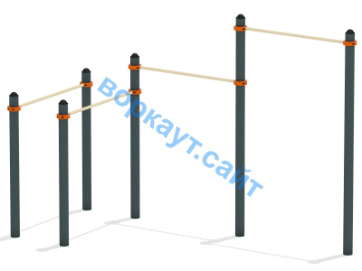 Турник двойной с брусьями ВС-17 в Саратове