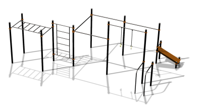 Спортивный комплекс воркаут ВС-153 в Саратове