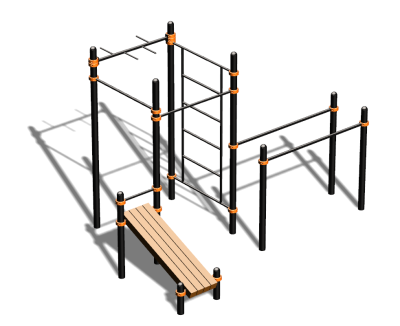 Спортивный комплекс воркаут ВС-91 в Саратове