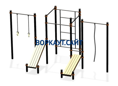 Спортивный комплекс воркаут ВС-44 в Саратове