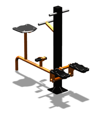 Уличный тренажер "Вело Степпер" УТ319 в Саратове