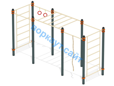Воркаут комплекс гимнастический  ВС-24 в Саратове