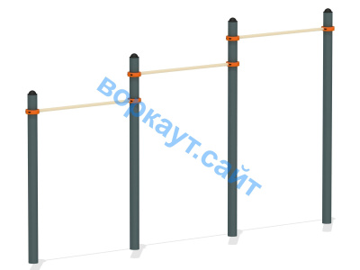 Турник тройной ВС-4 в Саратове