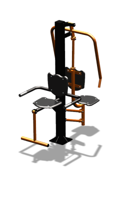 Уличный тренажер "Жим от груди Флекс" УТ324 в Саратове