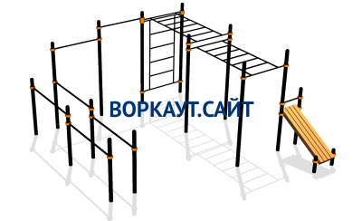 Спортивный комплекс воркаут ВС-109 в Саратове