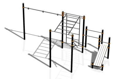 Спортивный комплекс воркаут ВС-87 в Саратове