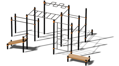 Спортивный комплекс воркаут ВС-141 в Саратове
