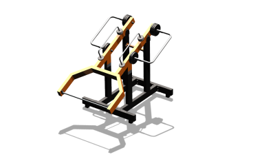 Силовой уличный тренажер  "Мультиштанга"  УТ417 в Саратове