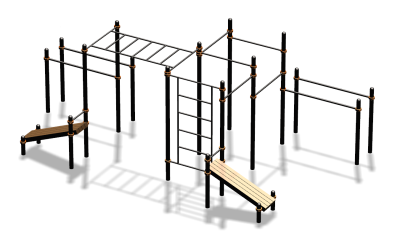 Спортивный комплекс воркаут ВС-100 в Саратове
