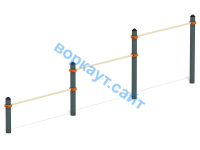 Каскад турников тройной ВС-6 в Саратове