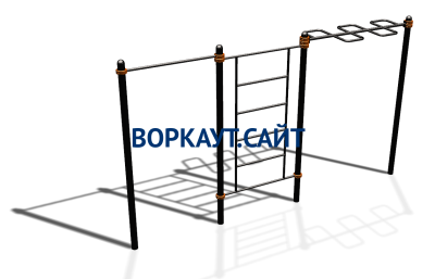 Спортивный комплекс воркаут ВС-129 в Саратове