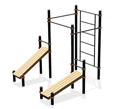 Спортивный комплекс воркаут ВС-42 в Саратове