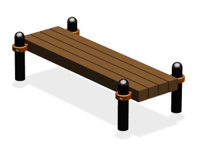 Воркаут скамья ВС-38 в Саратове