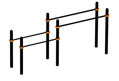 Брусья разновысокие ВС-15 в Саратове