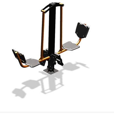 Уличный тренажер  "Жим ногами двойной"  УТ203 в Саратове