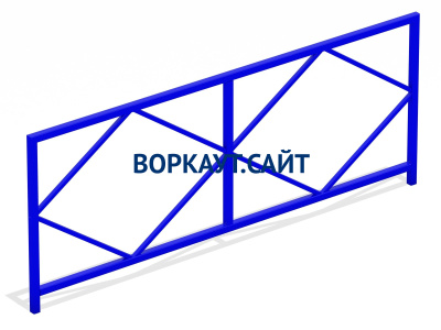 Ограждение площадки МАФ 5001 в Саратове