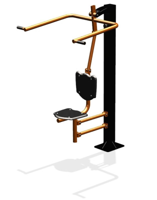 Уличный тренажер "Верхняя тяга одинарный" УТ 114 в Саратове