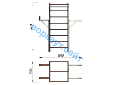 Детский спортивный комплекс 3 в 1 ДСК 3103 в Саратове