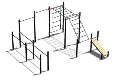 Спортивный комплекс воркаут ВС-146 в Саратове