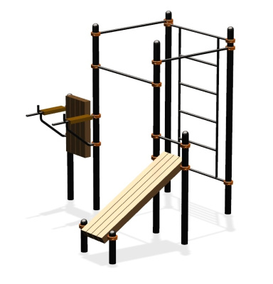Спортивный комплекс воркаут ВС-64 в Саратове