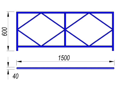 Ограждение площадки МАФ 5001 в Саратове