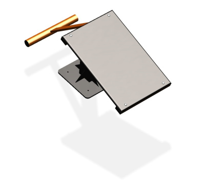 Уличный тренажер "Скамья для пресса" УТ 121 в Саратове