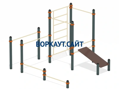 Спортивный комплекс воркаут ВС-43 в Саратове