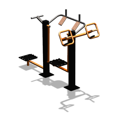 Уличный тренажер "Штурвал Пресс Супертвистер" УТ301 в Саратове