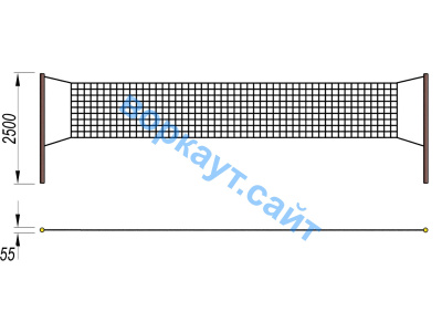 Волейбольные стойки СИО 3515 в Саратове