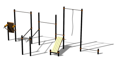 Спортивный комплекс воркаут ВС-90 в Саратове