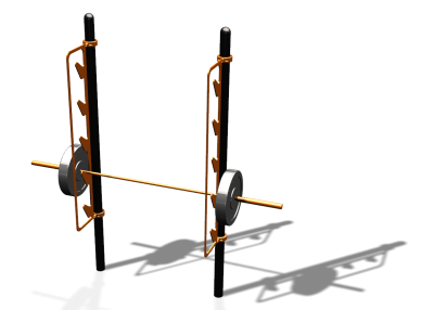 Спортивный комплекс воркаут ВС-84 в Саратове