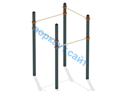 Турник четырехуровневый ВС-11 в Саратове