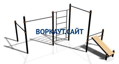 Спортивный комплекс воркаут ВС-113 в Саратове Спортивный комплекс воркаут ВС-113 в Саратове