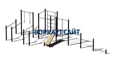 Спортивный комплекс воркаут ВС-83 в Саратове