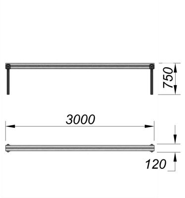 Бум бревно ДСК 3540 в Саратове